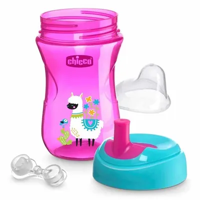 כוס שתייה צ’יקו עם פיה – Chicco Advanced cup +12M