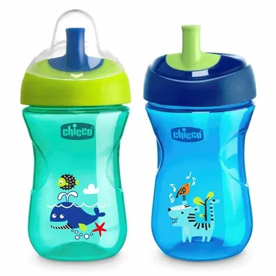 כוס שתייה צ’יקו עם פיה – Chicco Advanced cup +12M