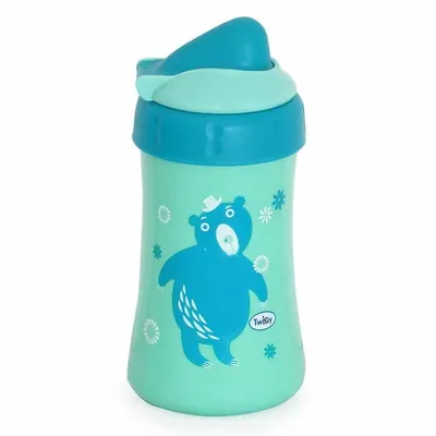 כוס שתייה טוויגי ספורט עם קשית – Twigy Flawless™ Chipfon cup With Flip Lid