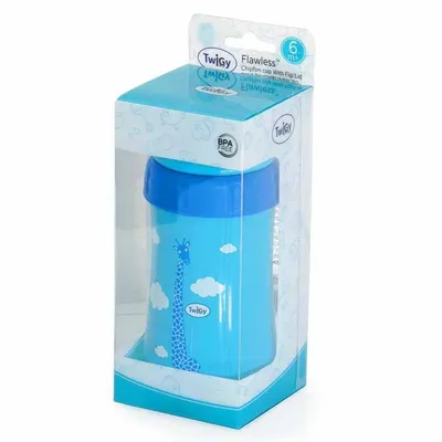 כוס שתייה טוויגי ספורט עם קשית – Twigy Flawless™ Chipfon cup With Flip Lid