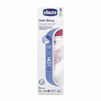 בקבוק צ’יקו וולביאינג 330 מ”ל – Chicco Well Being Feeding Bottle
