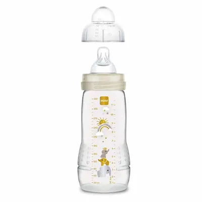 בקבוק הזנה לתינוק מאמ 330 מ”ל 4+ – MAM