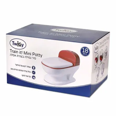 סיר גמילה בצורת אסלה טוויגי – Twigy Train it! Mini Potty