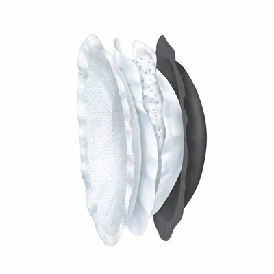 רפידות הנקה אנטי-בקטריאלי צ’יקו 60 יח’ שחור – Breast Pads Chicco 60 Pcs Black