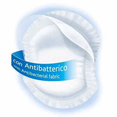 רפידות הנקה אנטי בקטריאליות צ’יקו 30 יח’ -Breast Pads Antibacterial Chicco