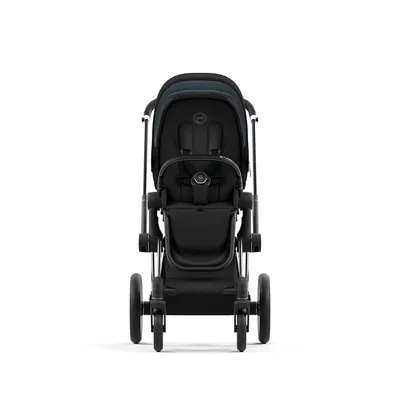 עגלה משולבת סייבקס פריאם 4 | שלדה כרום עם ידית שחורה – 4 Cybex Priam