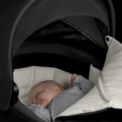 עגלה משולבת סייבקס מיוס 3 | שלדה כרום עם ידית שחורה – Cybex Mios 3