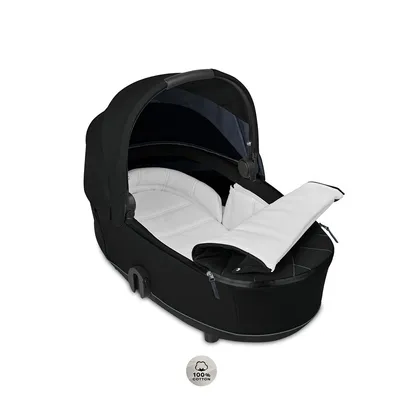 עגלה משולבת סייבקס מיוס 3 | שלדה כרום עם ידית שחורה – Cybex Mios 3