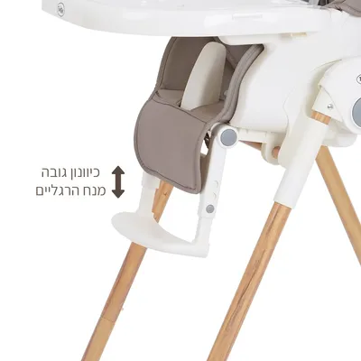 כיסא אוכל טוויגי דלישס מסגרת דמוי עץ – ™Twigy Delicious