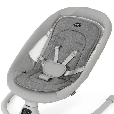 טרמפולינה חשמלית טוויגי מרבל ביי מסגרת אפורה – Twigy Marble Bay™ 2 in 1