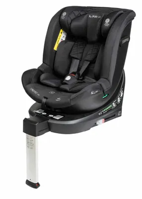 כיסא בטיחות מסתובב משולב בוסטר הכולל רגלית - I-Protec Plus