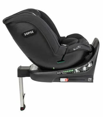 כיסא בטיחות מסתובב משולב בוסטר הכולל רגלית - I-Protec Plus