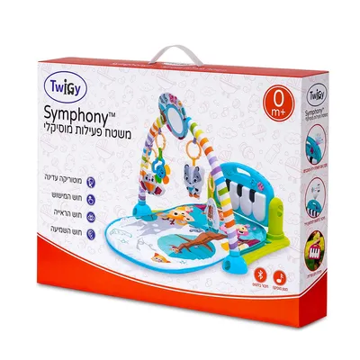 משטח פעילות טוויגי פסנתר מוסיקלי – Twigy Symphony