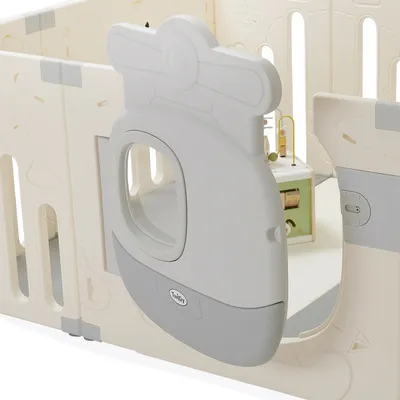 ערכת גדר פעילות + משטח פעילות מתקפל טוויגי – ™Twigy Lay & Play™ + My Playspace