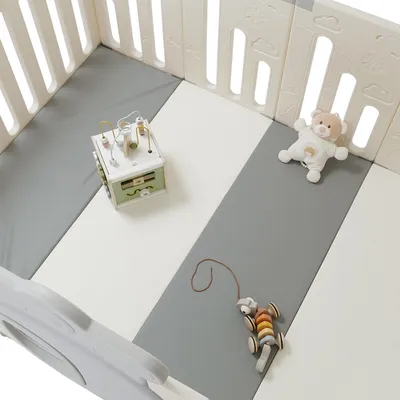 ערכת גדר פעילות + משטח פעילות מתקפל טוויגי – ™Twigy Lay & Play™ + My Playspace