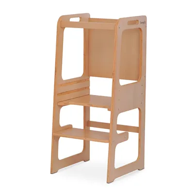 מגדל למידה דייניז אוקלנד עץ טבעי – Dainy’s Oakland™ Natural