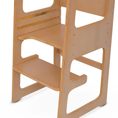 מגדל למידה דייניז אוקלנד עץ טבעי – Dainy’s Oakland™ Natural