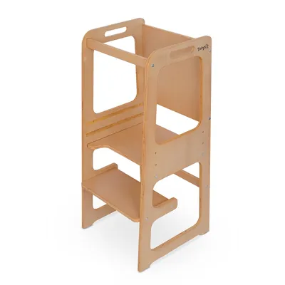 מגדל למידה דייניז אוקלנד עץ טבעי – Dainy’s Oakland™ Natural