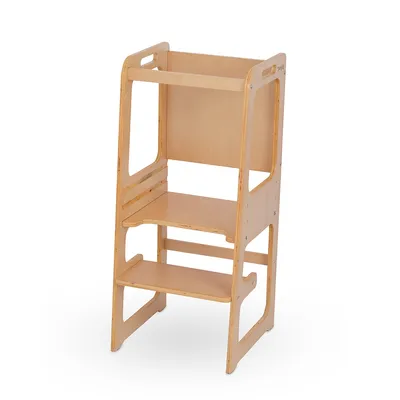 מגדל למידה דייניז אוקלנד עץ טבעי – Dainy’s Oakland™ Natural