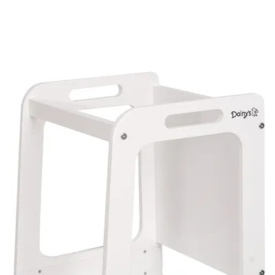 מגדל למידה דייניז אוקלנד עץ לבן – Dainy’s Oakland™ White