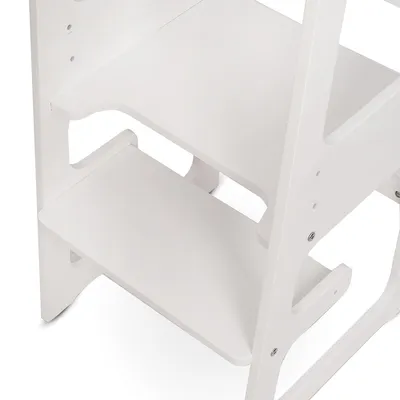 מגדל למידה דייניז אוקלנד עץ לבן – Dainy’s Oakland™ White