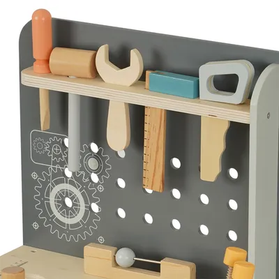 שולחן עבודה מעץ דייניז – Dainy’s Wooden Workbench