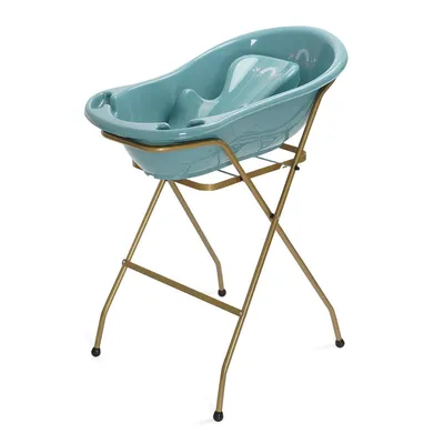 ערכת אמבטיה טגה בייבי 102 ס”מ ליין קשת בענן | אמבטיה + מושב אמבטיה + מעמד לבן – Tega Baby