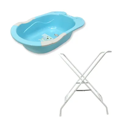 ערכת אמבטיה + מעמד טוויגי אגמים ליין דובי – Twigy Agamim Bath Tub & Stand
