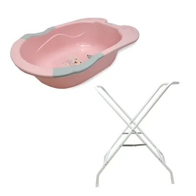 ערכת אמבטיה + מעמד טוויגי אגמים ליין דובי – Twigy Agamim Bath Tub & Stand