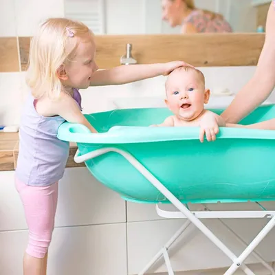 אמבטיה לתינוק 86 ס”מ טגה בייבי ליין קשת בענן – Tega Baby Rainbow Baby Bath 86 cm