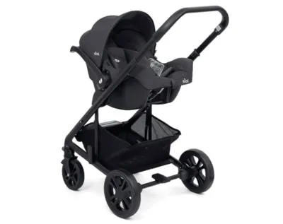 עגלה לתינוק משולבת 3 חלקים כולל אמבטיה, טיולון וסלקל Chrome Trio