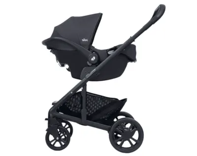 עגלה לתינוק משולבת 3 חלקים כולל אמבטיה, טיולון וסלקל Chrome Trio