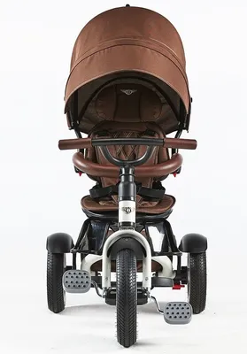 תלת אופן מפואר 6-ב-1 דגם בנטלי חום