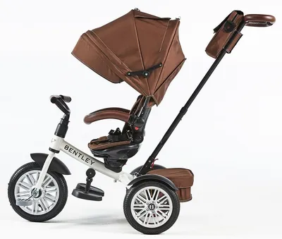 תלת אופן מפואר 6-ב-1 דגם בנטלי חום