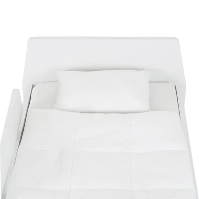 מיטת מעבר דייניז קרוליין לבן קלאסי – Dainy’s Caroline Toddler Bed Classic White 130×70 cm