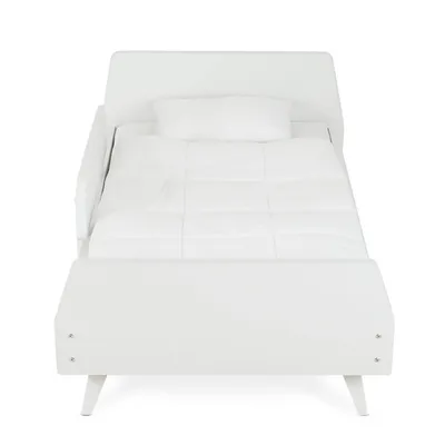 מיטת מעבר דייניז קרוליין לבן קלאסי – Dainy’s Caroline Toddler Bed Classic White 130×70 cm