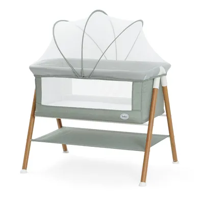 עריסה לתינוק טוויגי דאלאס מסגרת דמוי עץ – Twigy Dallas Baby Crib