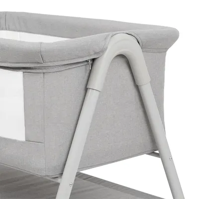 עריסה לתינוק דאלאס מסגרת אפורה – Dallas Baby Crib