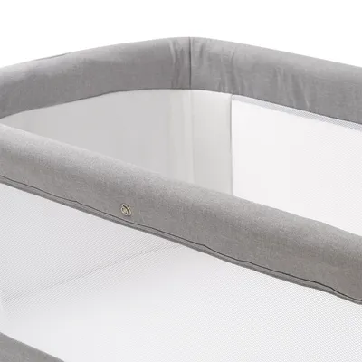 עריסה לתינוק דאלאס מסגרת אפורה – Dallas Baby Crib