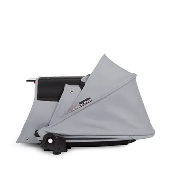 עגלת YOYO² עם שלדה לבנה/שחורה + סל שכיבה + טיולון