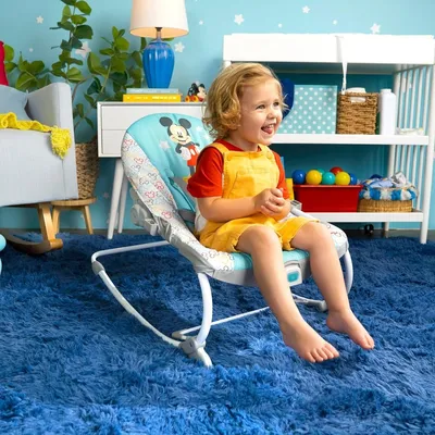 רוקר מיקי מאוס בסטי מגיל לידה ועד משקל 18 ק"ג Bright Starts