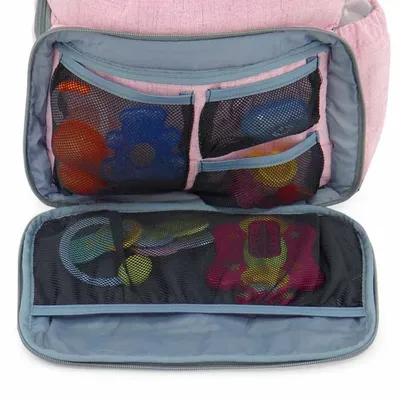 תיק גב עם משטח החתלה - BackUp