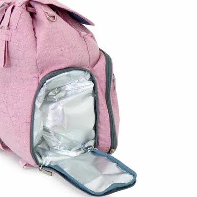 תיק גב עם משטח החתלה - BackUp