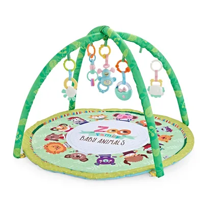 משטח פעילות עם קשת צעצועים - Animals & Smiles