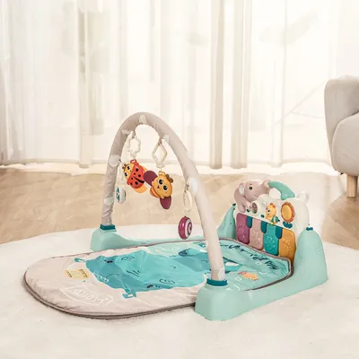 משטח פעילות מוסיקלי - 4in-1 Design Musical Activity Play Mat Hola Toys