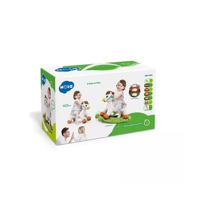 סוס רכיבה ונדנדה הולה טויס - Huile toys 2-in-1 Rocking & Riding Pony