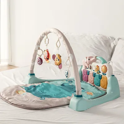 משטח פעילות מוסיקלי - 4in-1 Design Musical Activity Play Mat