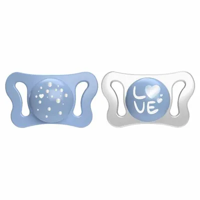 זוג מוצצי סיליקון 0-2M פיזיו מיקרו – PhysioForma Micro