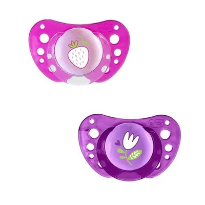 זוג מוצצי סיליקון 16-36M פיזיו אייר - Physio Air 16-36m