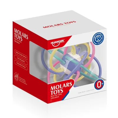 נשכן רעשן עיגולים האנגר – Huanger Baby Molars Toys